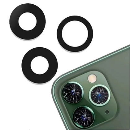 Set de vidrios camara iPhone 11 Pro Max