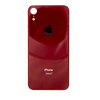 Tapa trasera con hoyo grande iPhone XR rojo